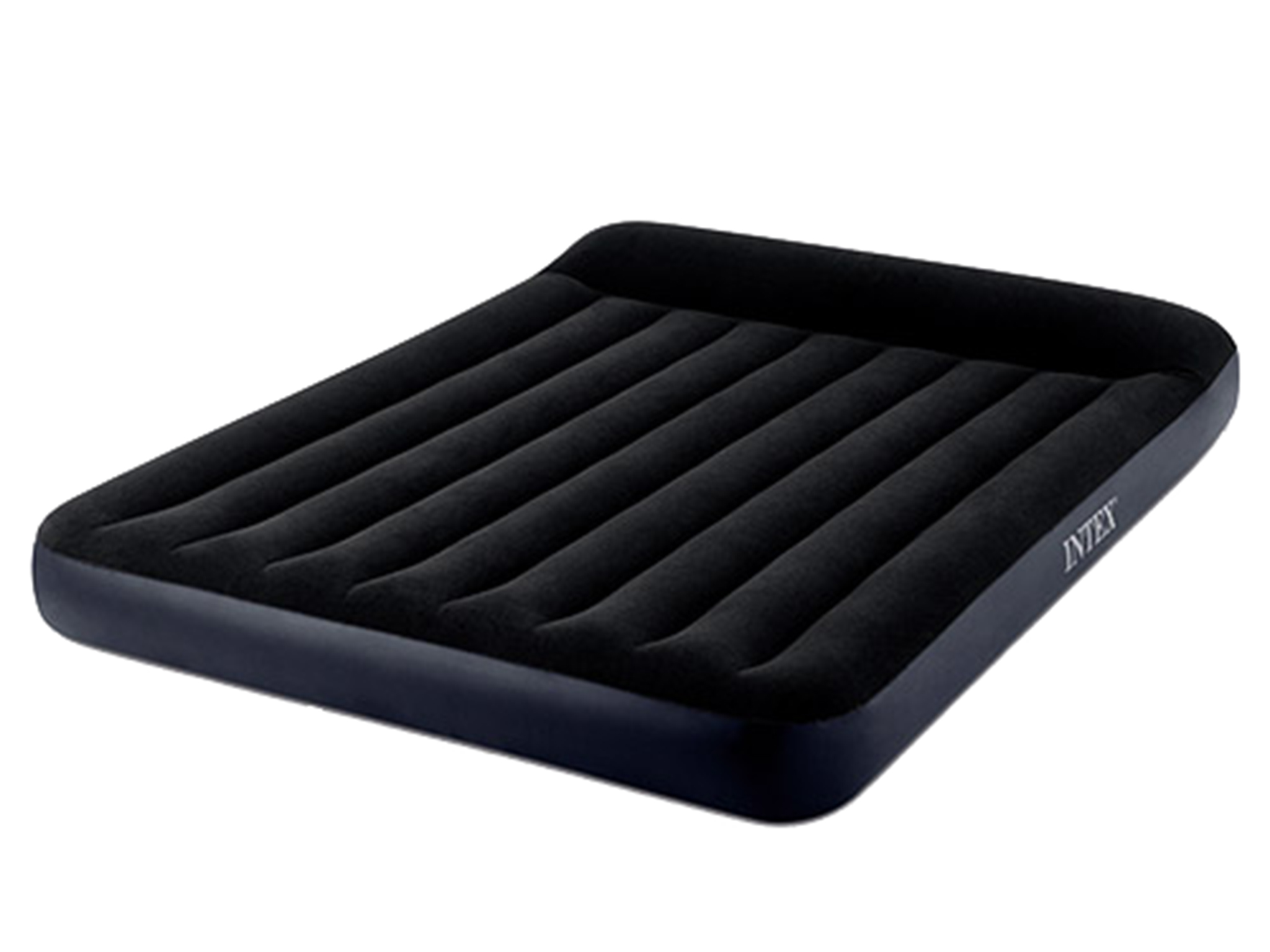 Надувной матрас Intex 64141, ПВХ с велюровым покрытием, 191×99×25см, цвет черный