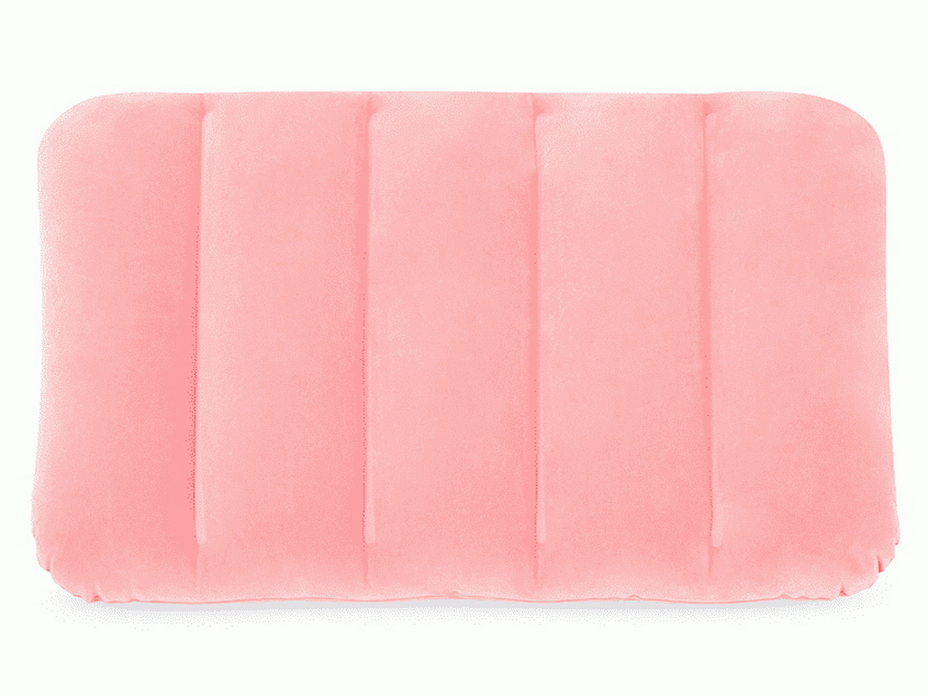 Надувна флокована подушка Intex 68676, ПВХ, I-Beam, 43×28×9см