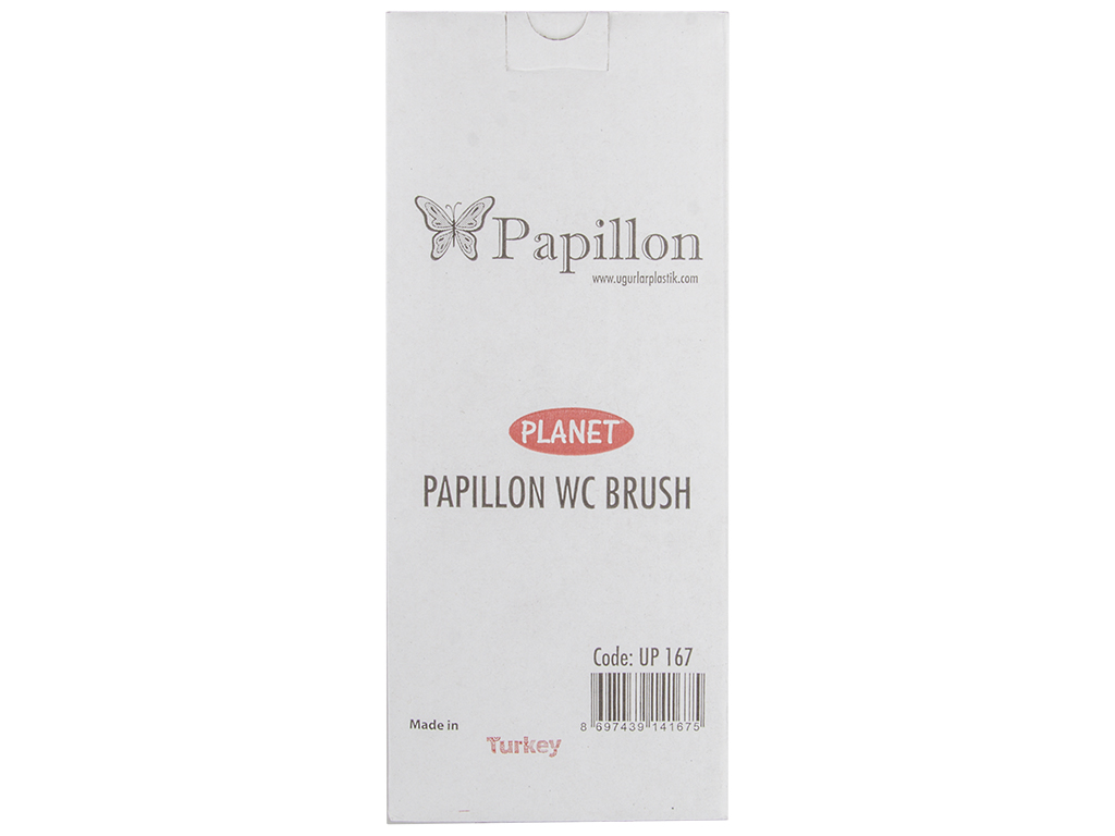 Йоржик туалетний Papillon з високою підставкою 35,5см, D8,5см