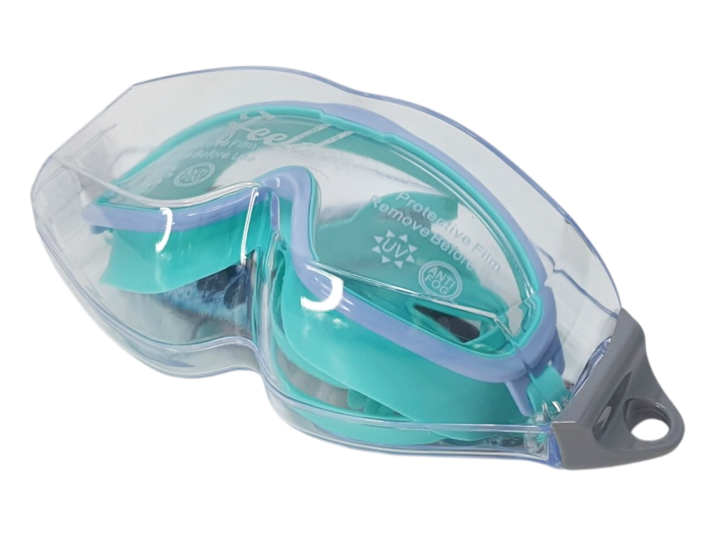 Маска для плавання з чохлом Swimming Goggles, 7 кольорів