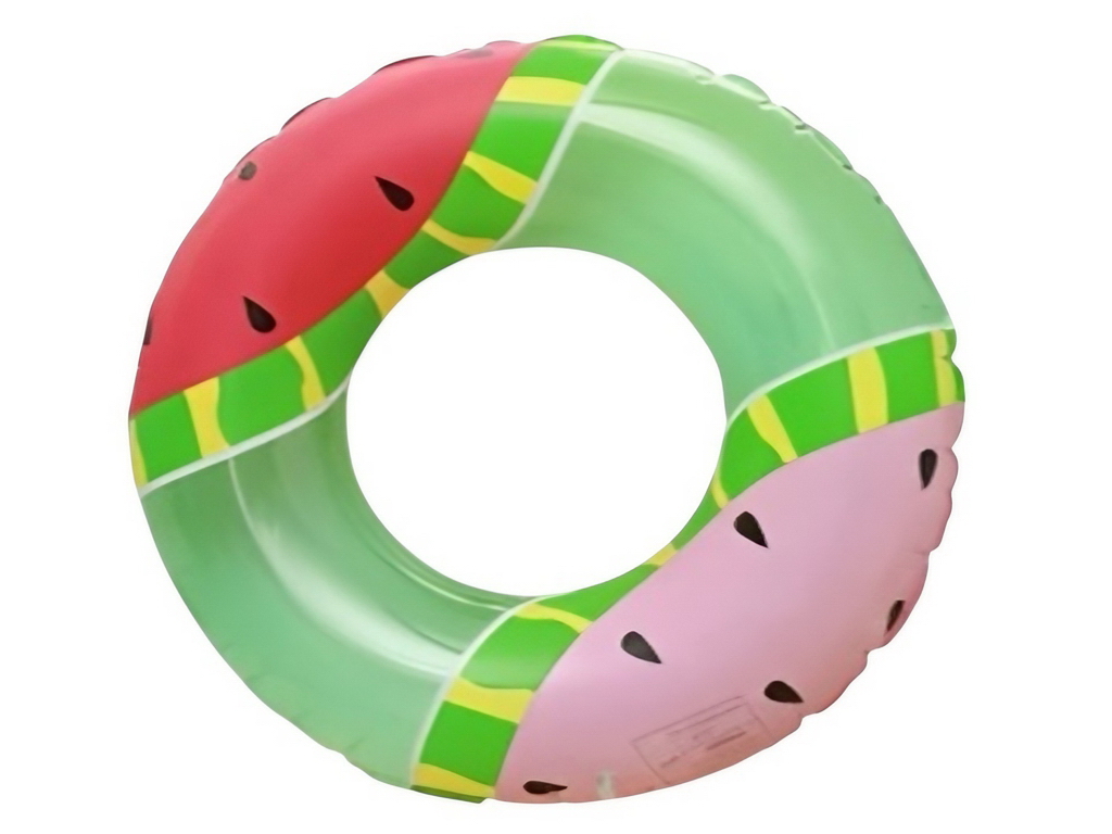 Надувне коло для плавання, ПВХ, кавун, 70см