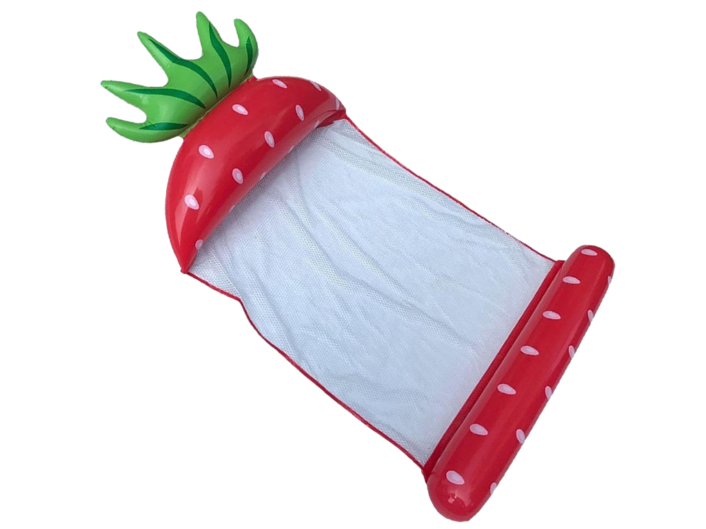 Надувной матрас для плавания Клубника, 158×70см