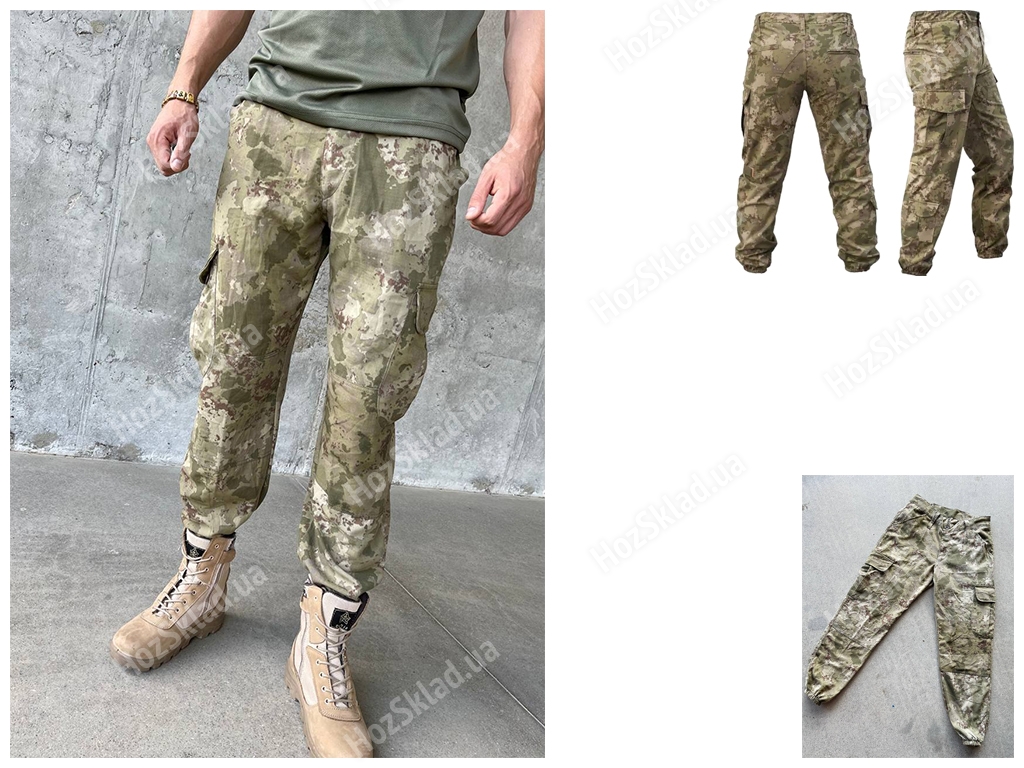 Брюки летние тактические Multicam, размер 54