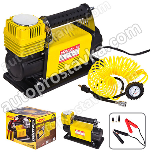 Компрессор "VOIN" VL-710 "OFF ROAD MASTER" 150psi/45Amp/160л/клеммы