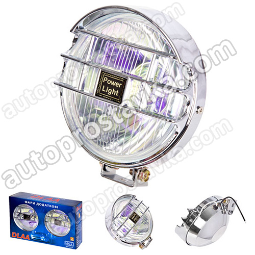 Фары доп. DLAA 1090 E-RY хром/H3-12V-55W/D=128mm