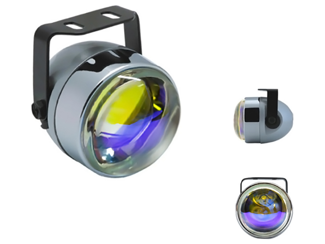 Фара дополнительная DLAA, 5020-RY, H3-12V-55W, D70мм (цена за 2шт)