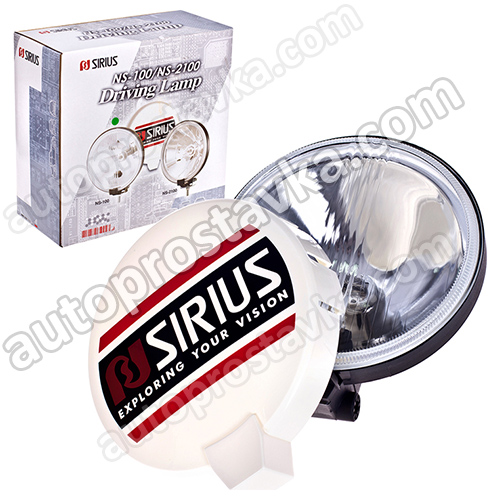 Фара доп. NS-100 B-C H3/12V/55W+Т10/D=185mm/крышка
