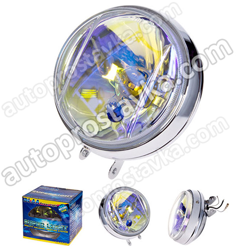 Фары доп. DLAA 1515 RY/H3+T10-12V-55W/D=143mm