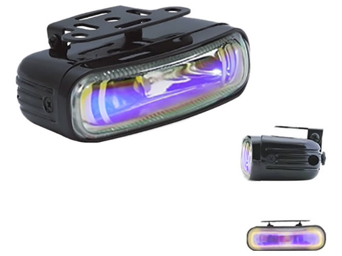 Фара дополнительная DLAA, 162-RY, H3-12V-55W, 120x37мм (цена за 2шт)