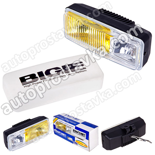 Фары доп. DLAA 8024 DW/BIGIE/2хH3-12V/200x81mm/крышка