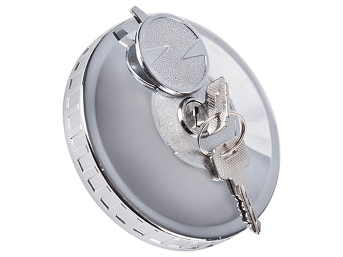 Крышка топливного бака, для грузовых автомобилей, цвет хром