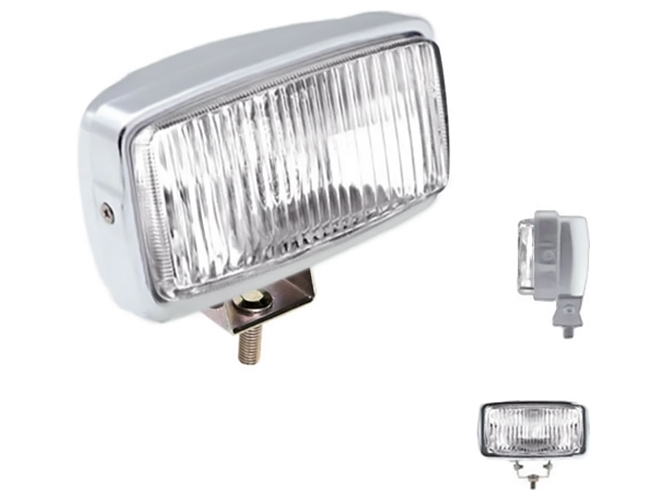 Фара дополнительная DLAA, 1030E-W, хром, H3-12V-55W, 163x88мм (цена за 2шт)
