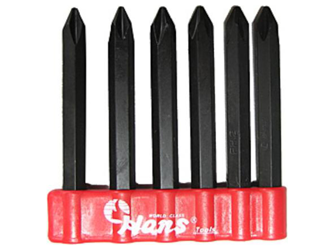 Бита 80мм для отвертки ударной PH2, крест HANS (022-8PH2)