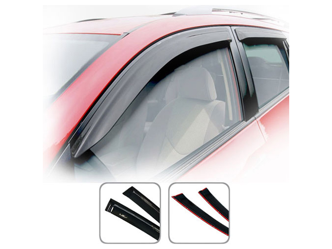 Дефлекторы окон Volkswagen Golf-4 1997-2004 HB (VW07)