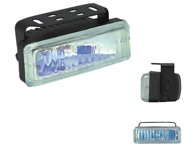 Фара дополнительная DLAA, 8813-RY, H3-12V-55W, 120x50мм (цена за 2шт)