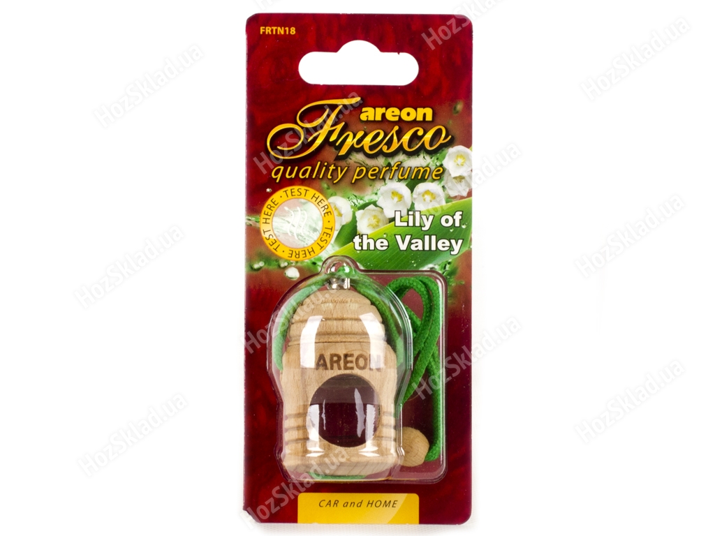 Освіжувач повітря AREON Fresco Lily of the valley 4мл (дерев'яний корпус) 53597