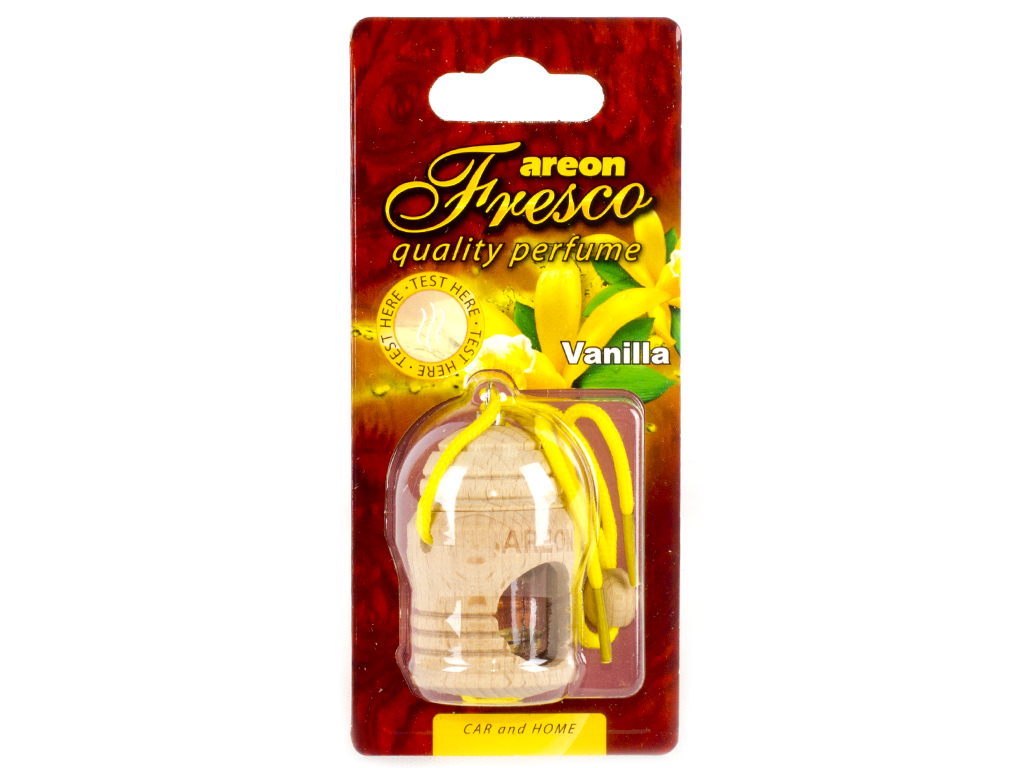 Освіжувач повітря AREON Fresco "Vanilla" 4мл (дерев'яний корпус) 55997