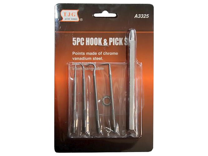 Комплект крючков (A3325) TJG (цена за набор 5 предметов)