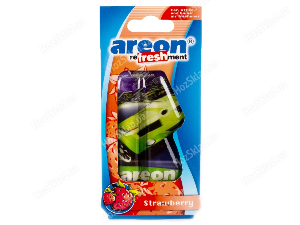 Освіжувач повітря гель AREON Авто Strawberry 8.5мл 50695-10