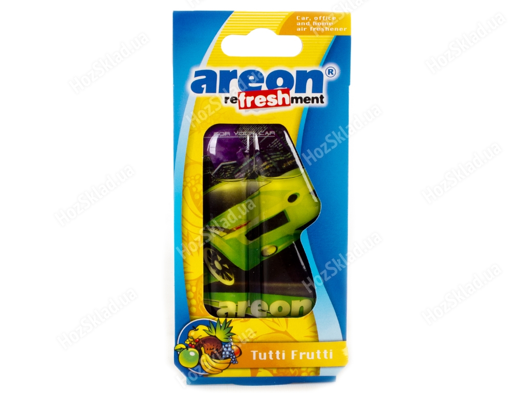 Освіжувач повітря гель AREON Авто Tutti-Frutti 8.5мл 50695-11
