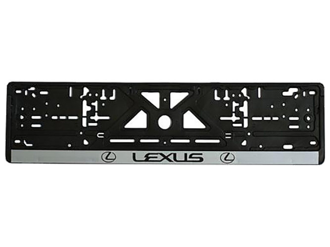 Рамка номера пластиковая LEXUS
