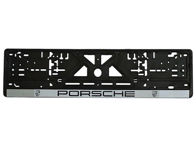 Рамка номера пластикова PORSCHE