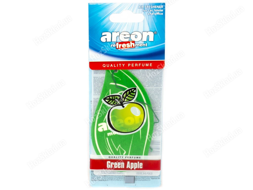 Освіжувач повітря AREON Mon Classic сухий листочок Grean Apple/Зелене Яблуко 81623