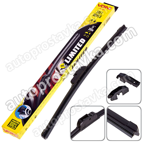 Щетка стеклоочистителя VOIN-905-15 бескаркасные VOIN-15"-380мм (TPN1FW-B15") LIMITED