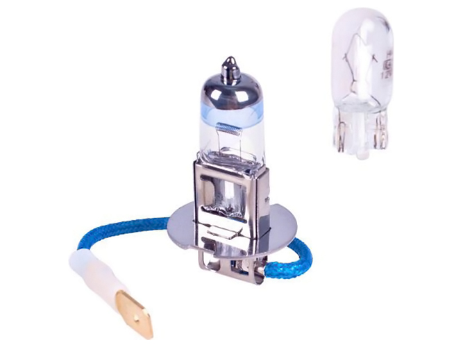 Лампы Pulso галогенные, H3, PK22S 12v55w+50% X-treme Vision, plastic box