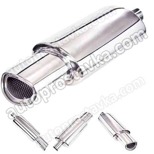 Прямоточный глушитель НГ-0732 /d 2,5"