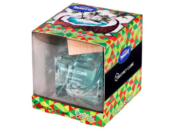 Ароматизатор аэрозоль Tasotti Secret Cube Exotic Coconut 112576 50мл