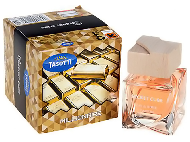Ароматизатор аэрозоль Tasotti Secret Cube, Millionaire, 50мл