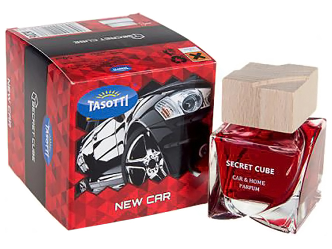 Ароматизатор аэрозоль Tasotti Secret Cube New Car 112637 50мл