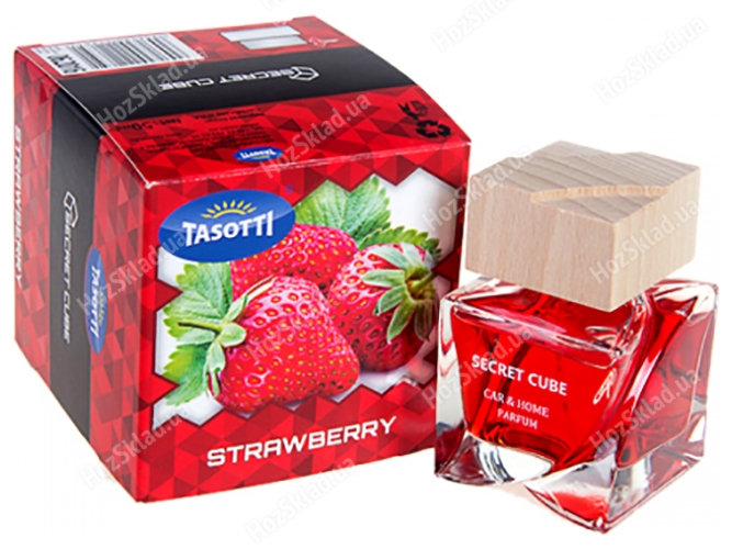 Освежитель воздуха Tasotti Secret Cub аэрозоль Strawberry 50мл 12651
