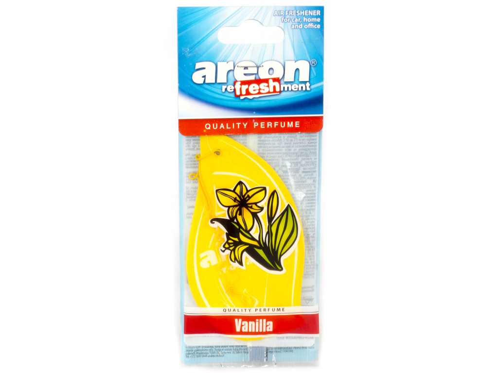 Освіжувач повітря AREON Mon Classic сухий листочок Vanilla/Ваніль (58011)