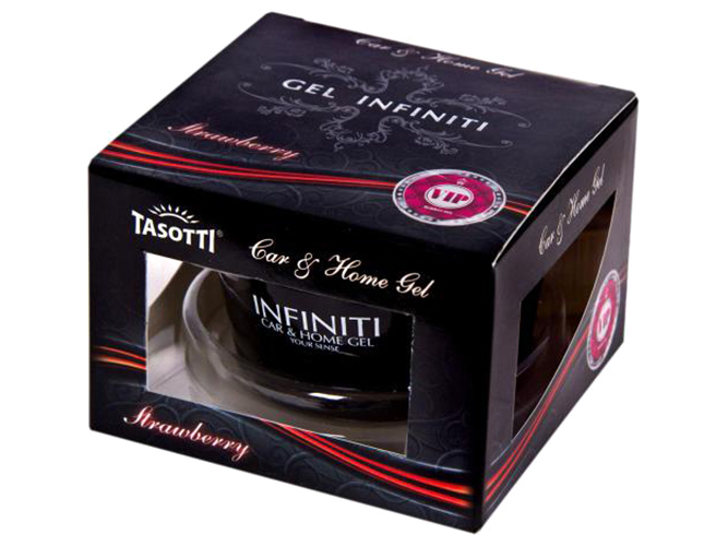 Ароматизатор на панель Tasotti Gel Infiniti Strawberry 112095 50мл