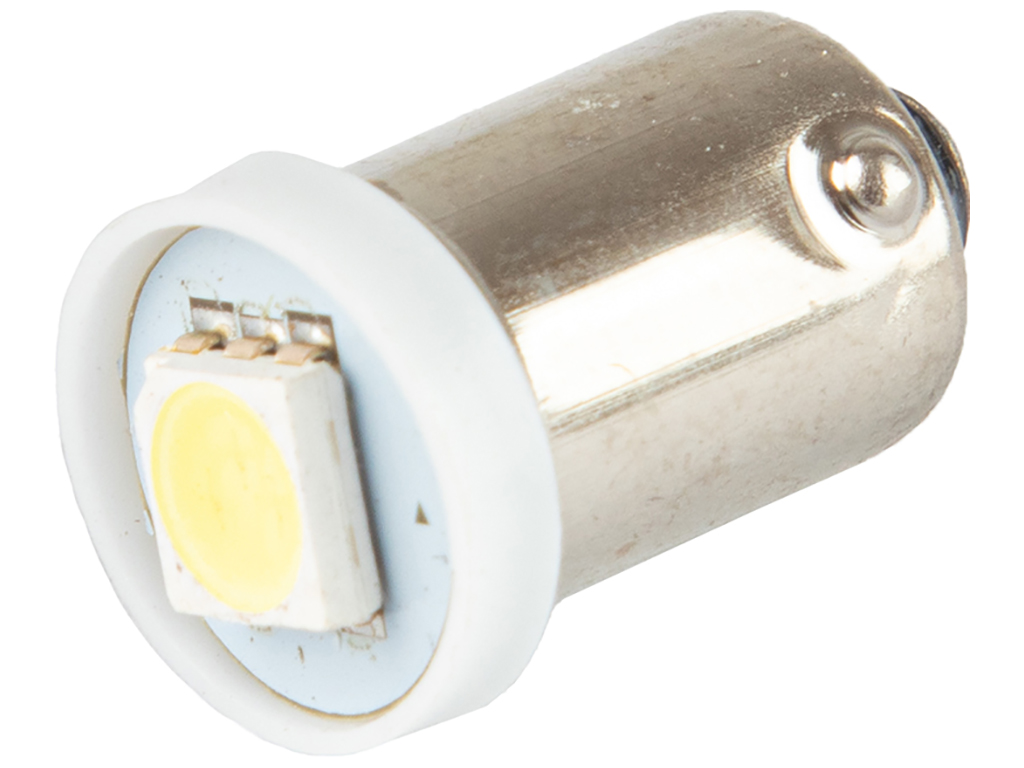 Лампа Pulso габаритная LED T8.5 1SMD-5050, 24В, 0.5Вт White (цена за 1шт) (LP-90241)