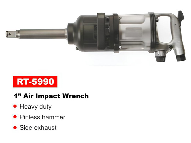 Пневмогайковерт 1"Alloid, до 4800 Nm, (RT-5990), 19,5кг