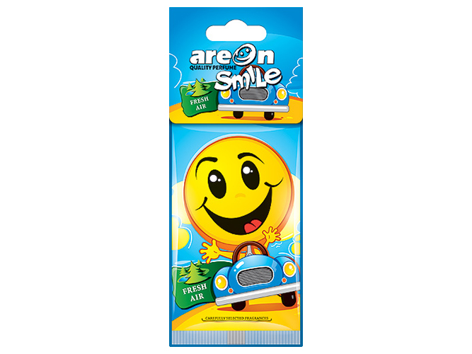 Освіжувач повітря AREON Smile сухий листочок Fresh Air 62650