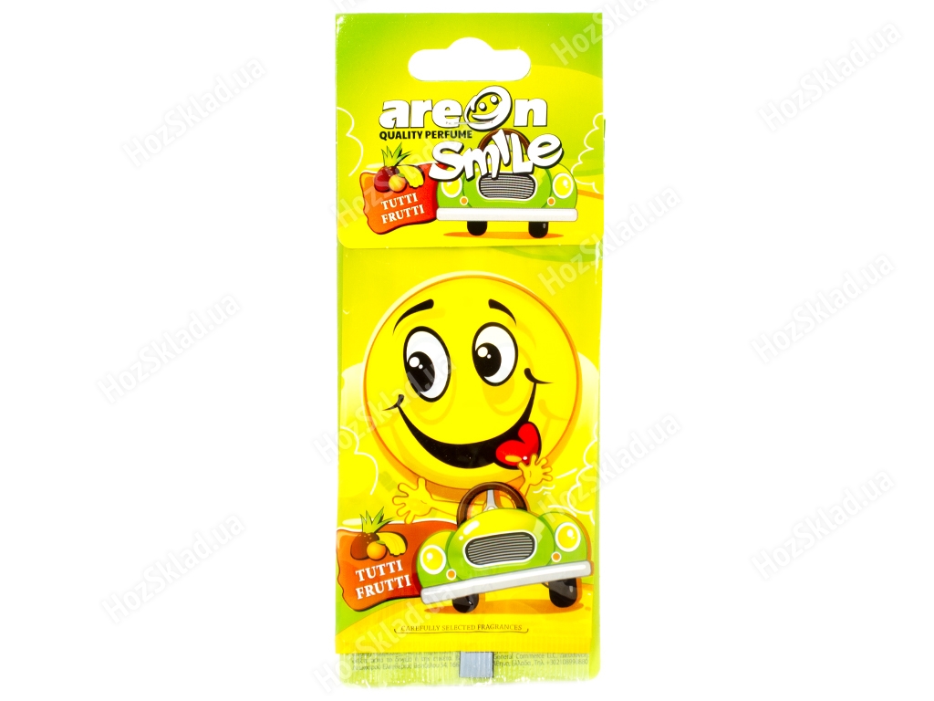 Освіжувач повітря AREON Smile сухий листочок Tutti Frutti 62612