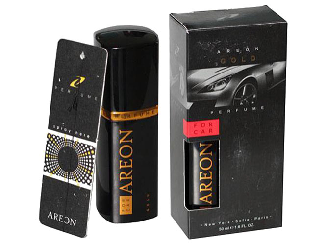 Освіжувач повітря в пластиці AREON CAR Perfume Black Gold 50мл