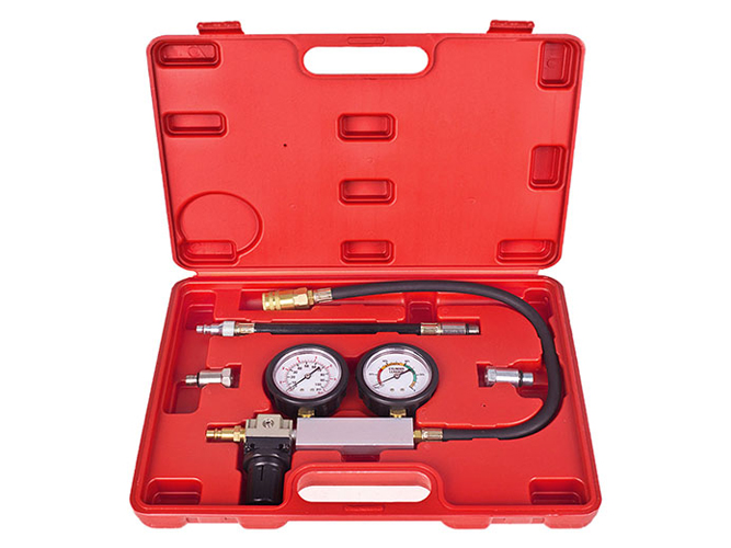 Тестер витоку циліндрів Alloid (Т-1020), з адаптерами, у кейсі