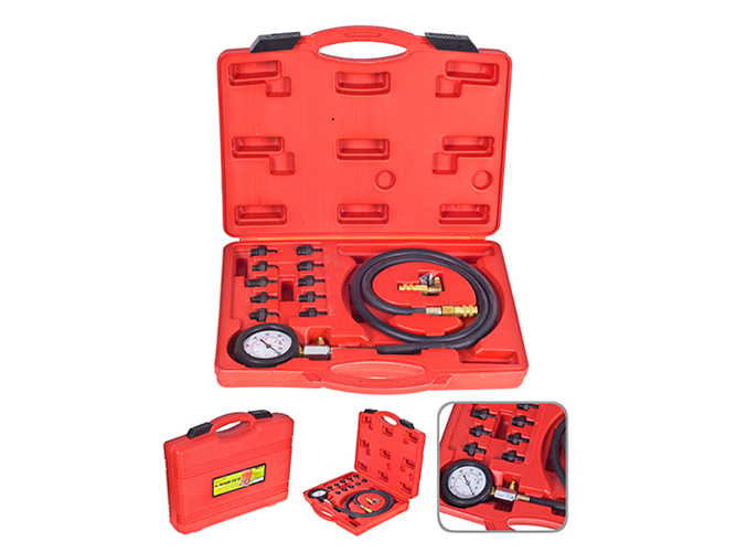 Тестер давления масла Alloid для двигателя, 14 предметов (T-5042), шланг 120см