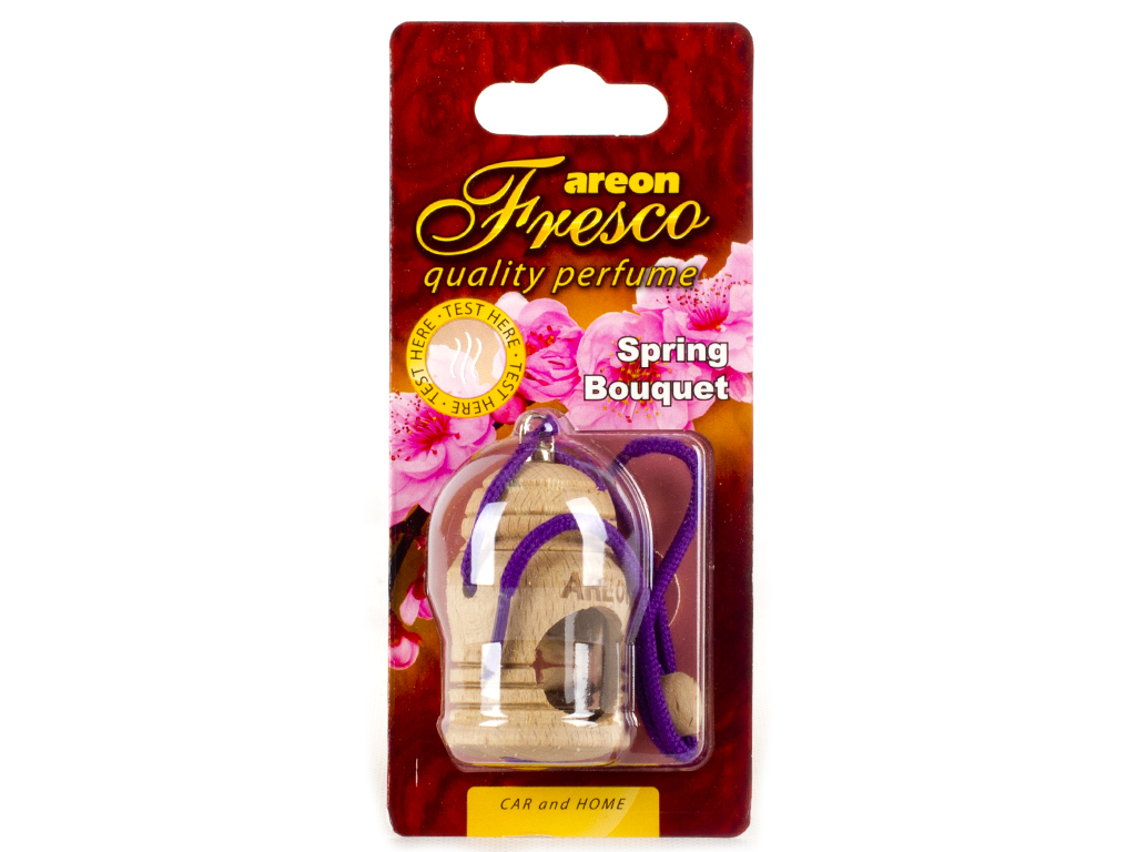 Освіжувач повітря AREON Fresco "Spring Bouquet" 4мл (дерев'яний корпус) 66429