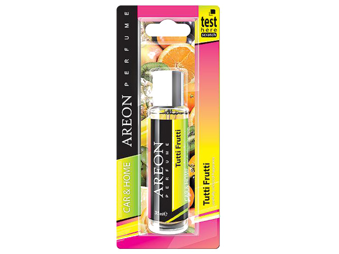 Освежитель воздуха с пластинкой AREON Perfume SPREY (Тутти Фрутти) 35мл