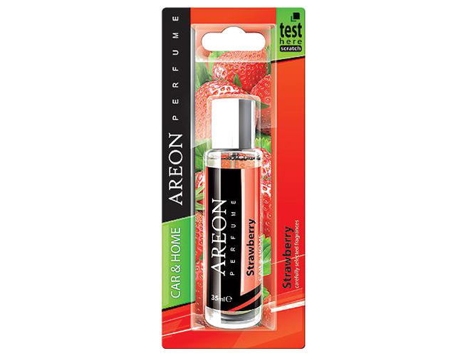 Освіжувач повітря з платівкою AREON Perfume SPREY (Полуниця) 35мл