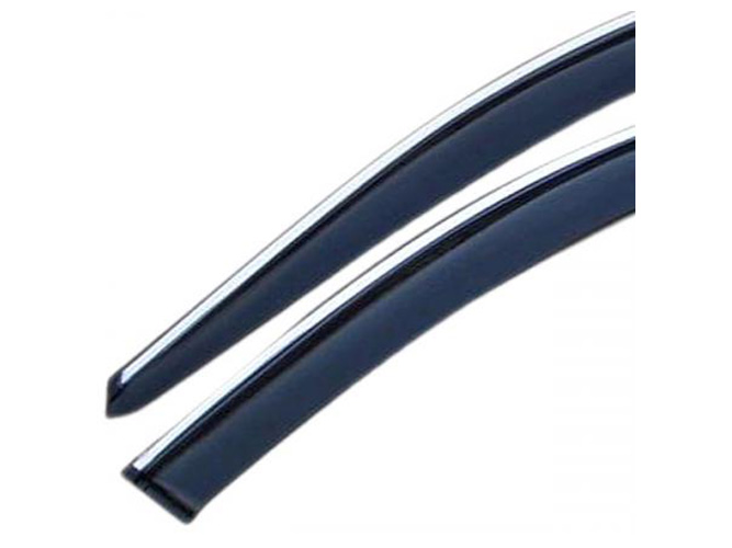 Дефлекторы окон Lexus ES 2001-2006 с Хромом Молдингом (LE03-M)