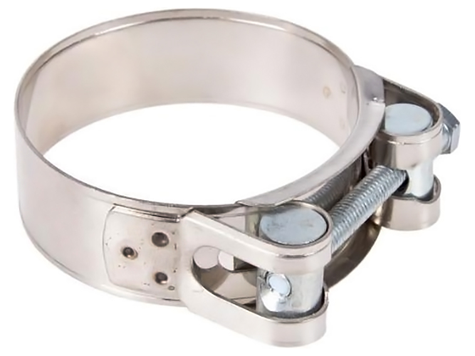 Хомут оцинкованный, усиленный, GSB, 92-97, W1, M8