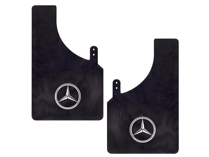 Бризковики універсальні гумові Sport Master XL 230х375 MERSEDES, 2шт