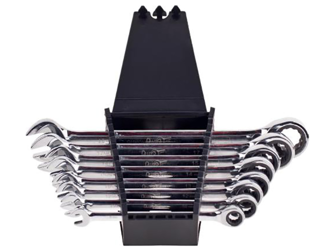 Набор ключей комбинированных трещоточных Alloid, 8-19мм (цена за набор 8 предметов)